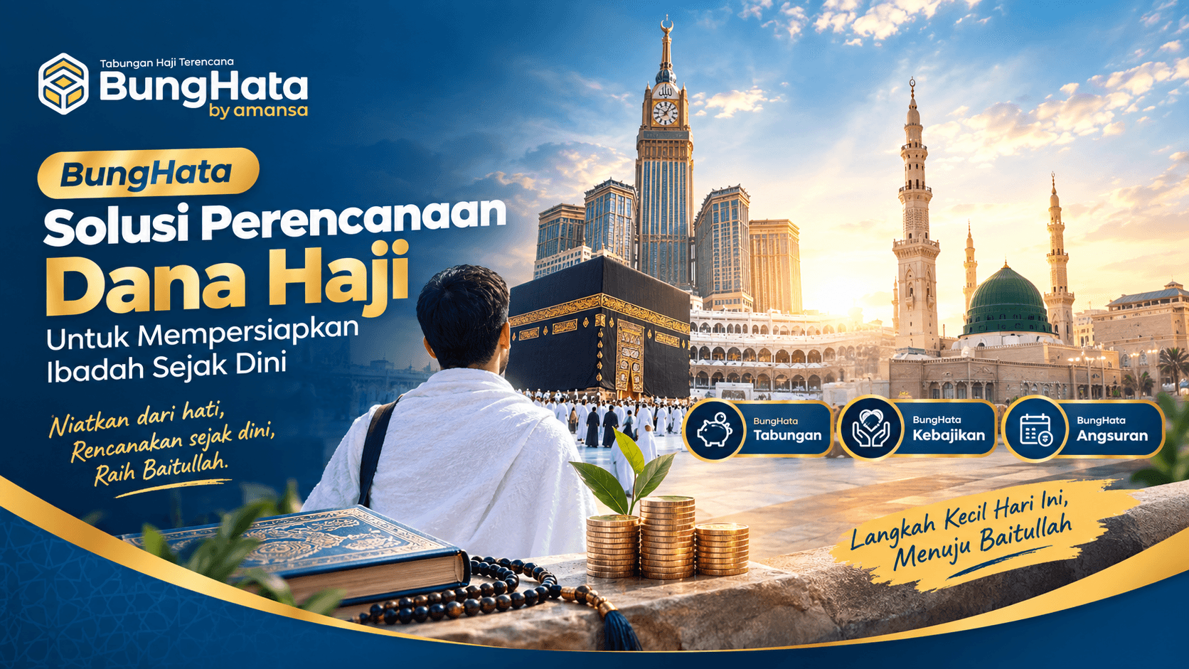 BungHata, Langkah Awal Mewujudkan Impian ke Baitullah