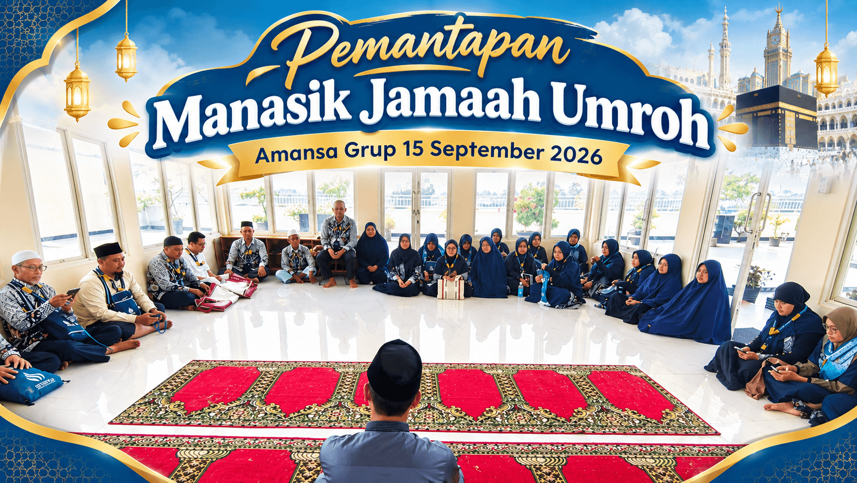 Pemantapan Manasik Umroh Amansa, Jamaah Dipersiapkan Sebelum Berangkat ke Tanah Suci