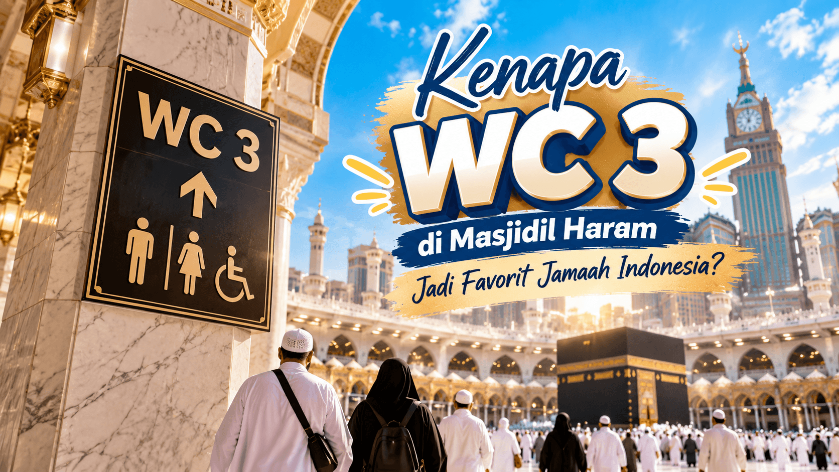 WC 3 Masjidil Haram: Kenapa Jadi Titik Kumpul Favorit Jamaah Indonesia?