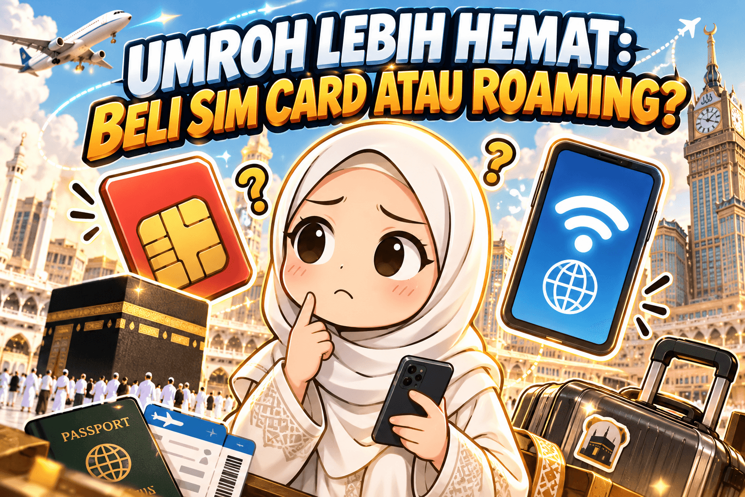 Mending Beli SIM Card di Saudi atau Roaming dari Indonesia? Ini Perbandingannya