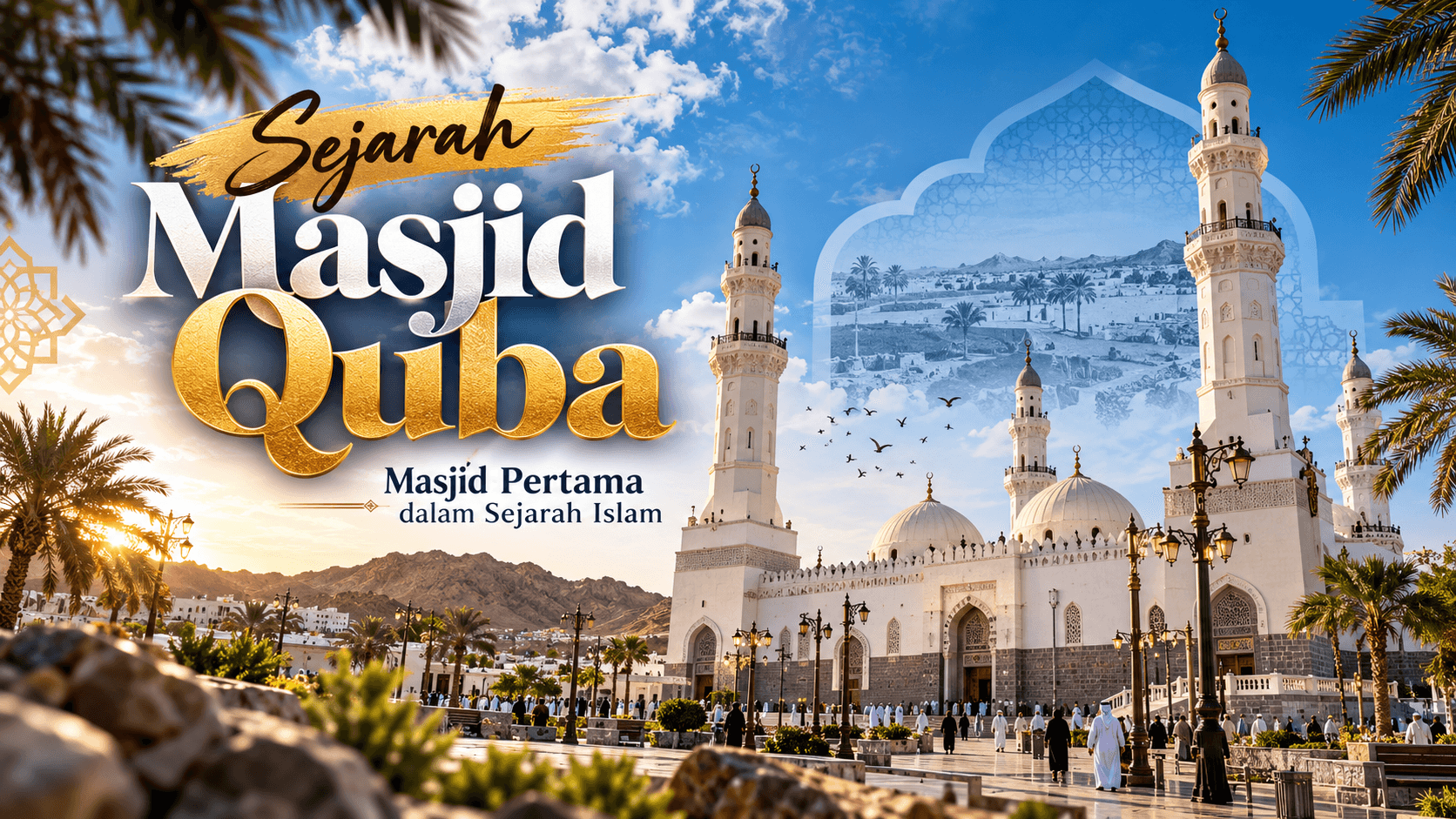 Sejarah Masjid Quba: Masjid Pertama dalam Sejarah Islam dan Kisah di Balik Pembangunannya