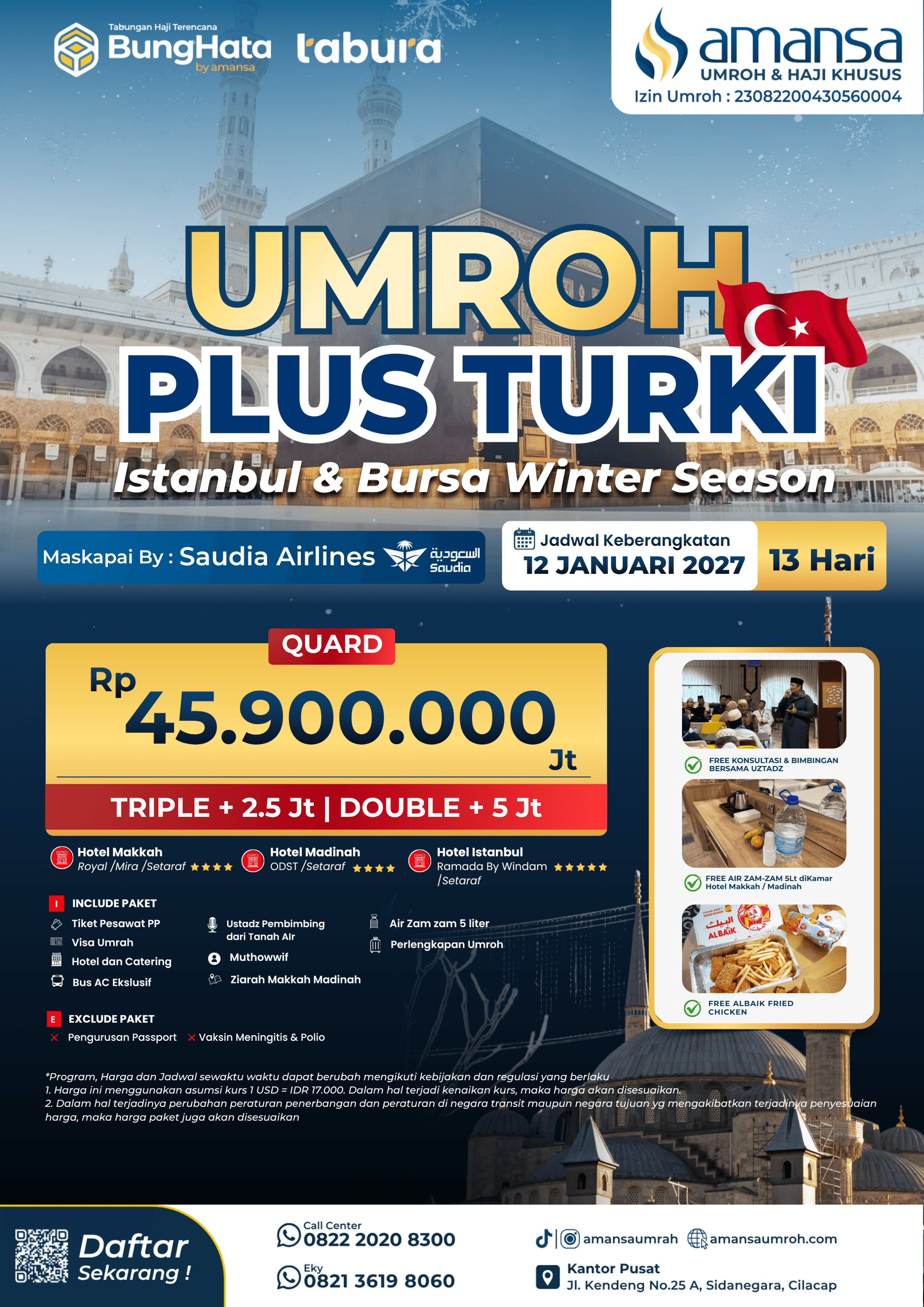 Umrah Plus Turki