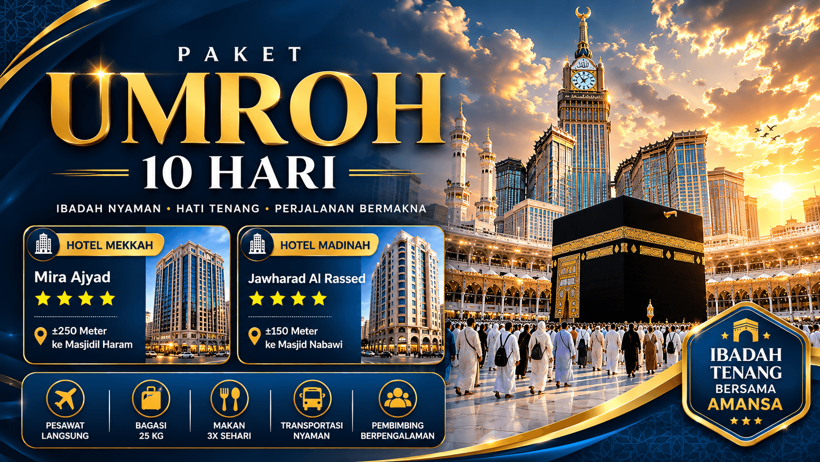 Paket Umroh 10 Hari